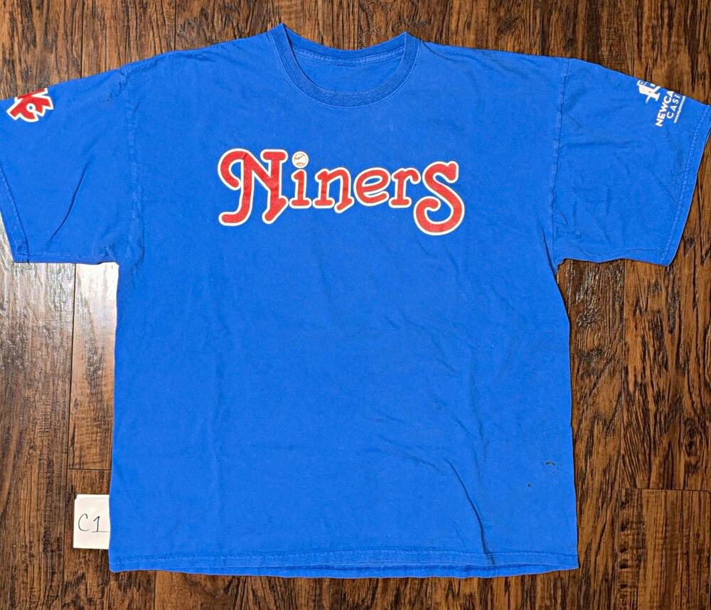 OKC 89ers Niners Fergie Jenkins 31 Baseball T-Shirt Oklahoma City XL Throwback